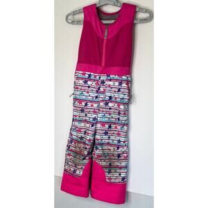 Spyder Girls Size 4 Small To Tall Snow Bibs